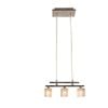 Cubo 3 Light Hard Polished Lead Crystal Pendant