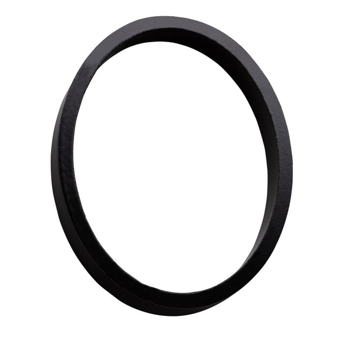 Sandleford 120mm Black Slimline Numeral 0 - 0