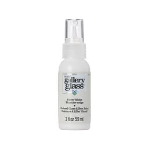 Plaid Gallery 59ml Snow White Glass Paint