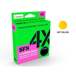 Sufix 2021 SFX 4x Braid Fishing Line 6Lb 300 yds Yellow