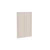 Kaboodle 900mm Cannellini Heritage Medium Pantry Doors - 2 Pack