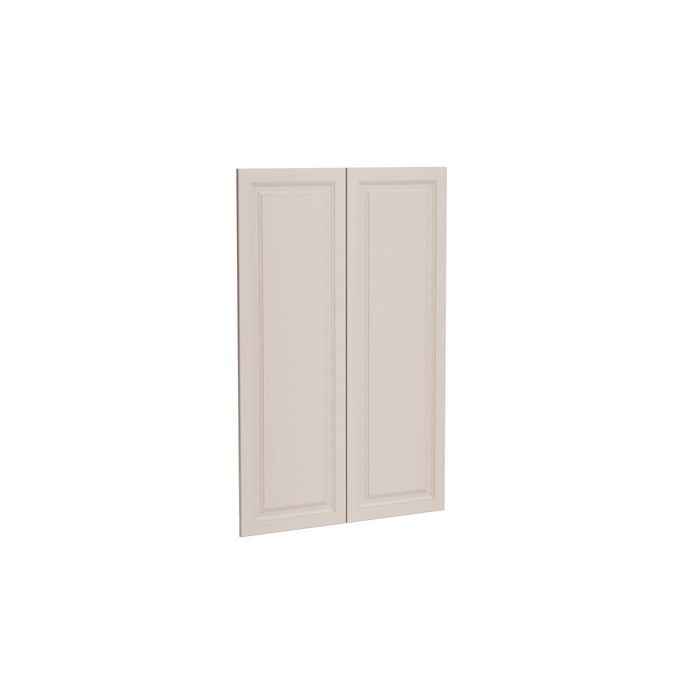 Kaboodle 900mm Cannellini Heritage Medium Pantry Doors - 2 Pack