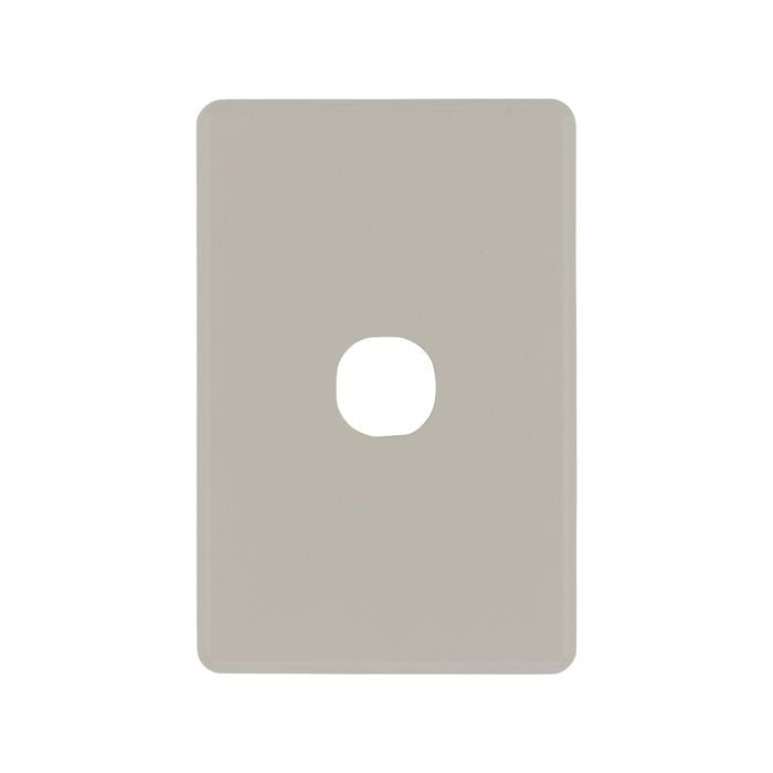 Deta S-Line Stone Taupe 1 Gang Switch Cover Plate