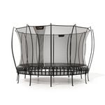 VULY Thunder 2 Extra Large 14ft Springless Trampoline with Enclosure - Round Kids Trampolines