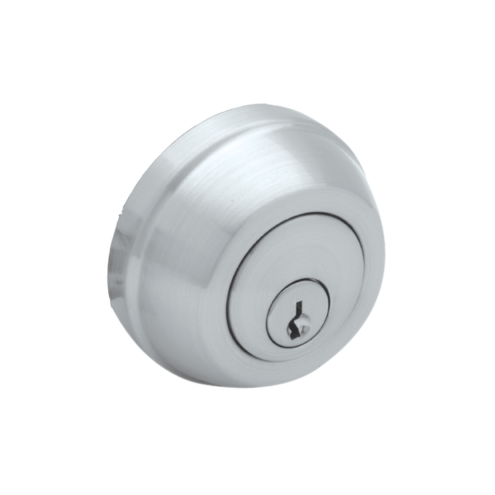 Schlage Satin Chrome Plate Regent Series Single Cylinder Denver Deadbolt