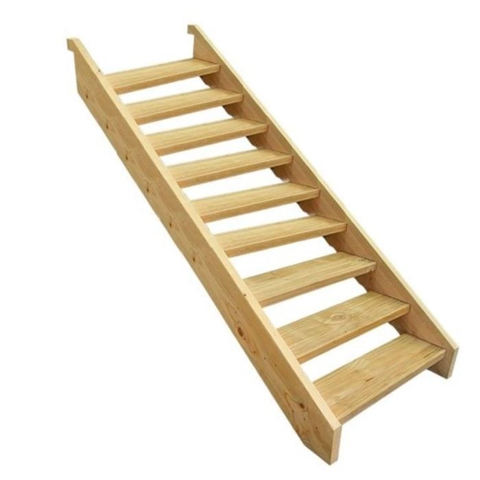 1200mm Stair Kit H3 Treated Pine 9 Tread