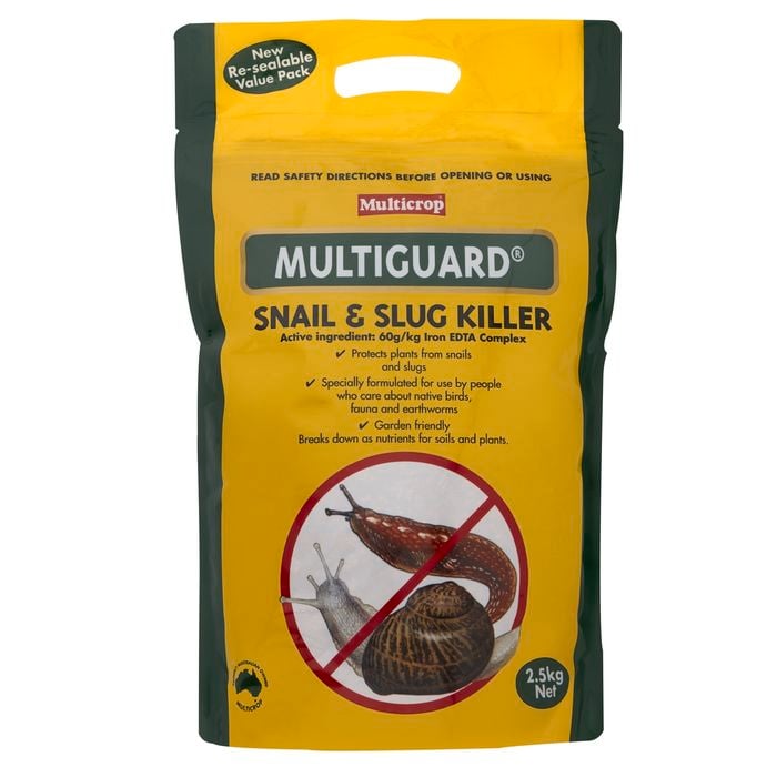 Multicrop 2.5kg Multiguard Snail And Slug Killer