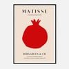 Galrie Henri Matisse Papiers Découpés Exhibition Poster - Iconic Modern Art Print, Black Frame, 50 x 70cm (20 x 28inch)