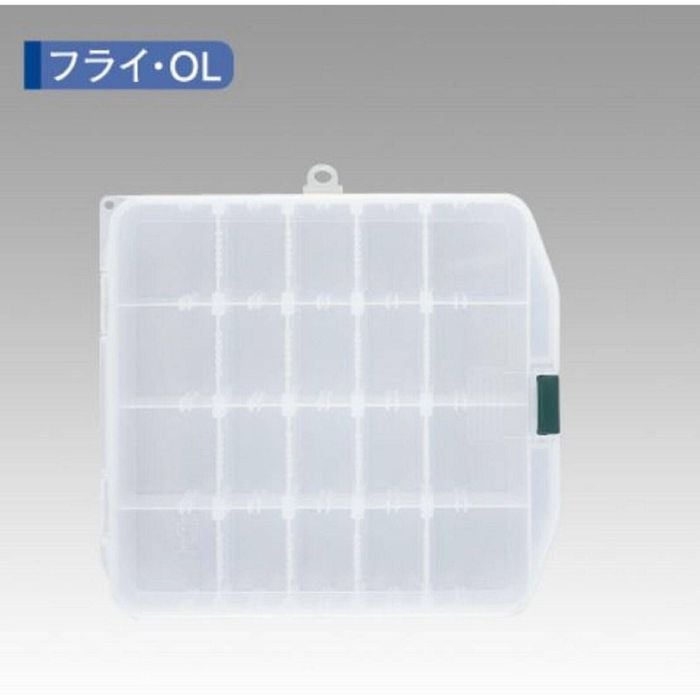 Meiho Fly Case Clear Tackle Box OL