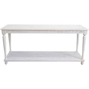 LVD Portia MDF Console Table Furniture 180x81cm - White