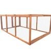 YES4PETS Large Chicken Coop Run Guinea Pig Cage Villa Extension Rabbit Hutch House Pen