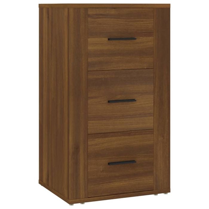 vidaXL Sideboard Brown Buffet Side Cabinet Storage Drawer