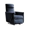 Eden Rocking Recliner Chair Charcoal Black