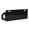 Portable Soccer Rebound Board 100x42x40cm Black