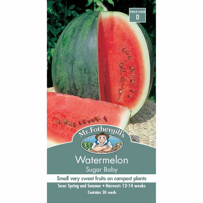 Mr Fothergill's Sugar Baby Water Melon Seeds