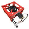 Triple Ring LP Gas Cast Iron Stock Pot Burner - 40cm x 56m x 33cm | 14.5 | 49 MJ/hr