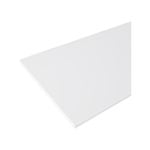 Practa 2400 x 600 x 25mm White Laminate Worktop