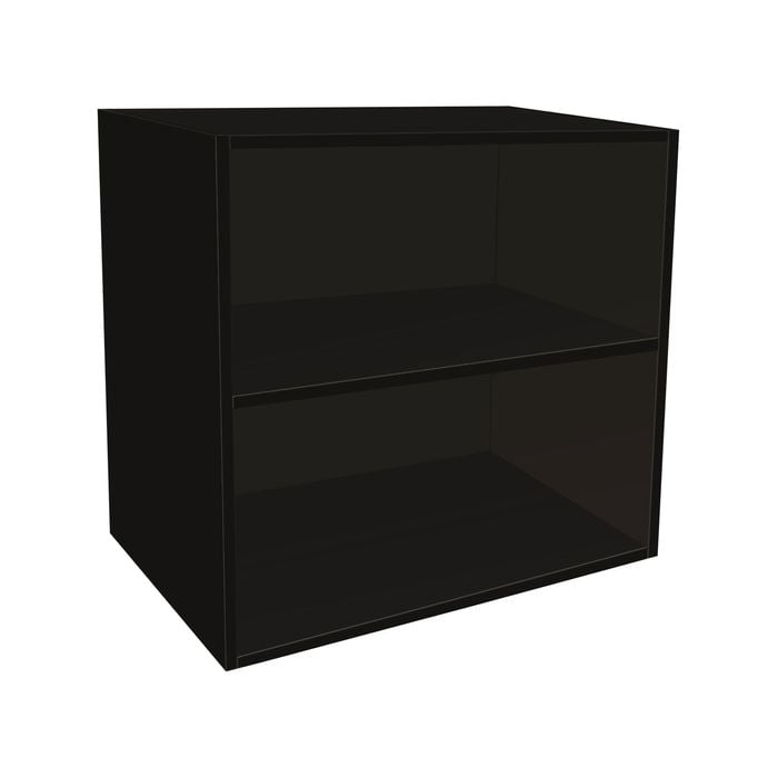 Kaboodle 700-799mm Blackberry Customisable Deep Open Med Wall Shelf