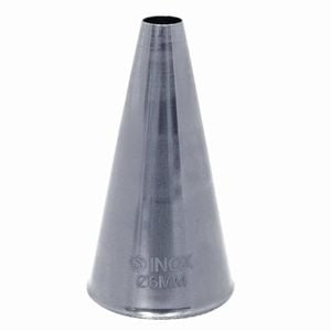 Schneider Stainless Steel Plain Nozzle 6mm Piping Tip