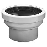 Holman 100mm DWV PVC Standard Pan Collar