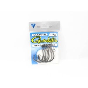 Gamakatsu Big Bait Circle Fishing Hook Pre Pack 5/0