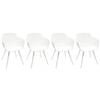 Java Dining Chair Set of 4 - White