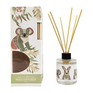 Urban Australian Botanicals Frankie B 140ml Reed Diffuser - Grey/Green