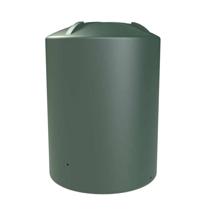 Melro Tanks 3500L Heritage Green Round Poly Water Tank