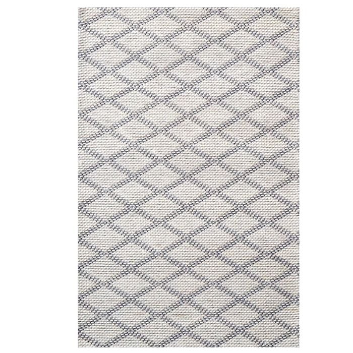 Handwoven Wool Rug-Darwin 6348-Ivory-160x230cm