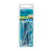 Zenith 1/4" x 75mm Zinc Plated Mushroom Head Bolt And Nut - 6 Pack