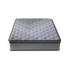 Bellos Living Bamboo Charcoal Infused Memory Foam Mattress Euro Top 35cm Queen/grey