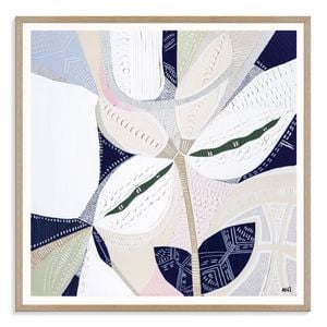 Artist Lane "Wild Flower Ranges 2 " by Ani Ipradjian - 76x76cm Timber Framed Print