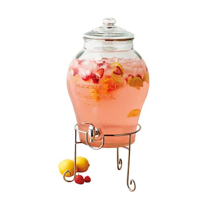 Maxwell & Williams 11L Olde English Drink Dispenser w/ Stand - Clear