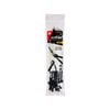 Gardner Bender 200 x 4.3mm Black Self-Cutting Cable Ties - 20 Pack
