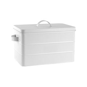 Harbour Housewares Vintage Metal Storage Canister - 15L