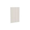 Kaboodle 900mm Cremasala V-Groove Medium Pantry Doors - 2 Pack