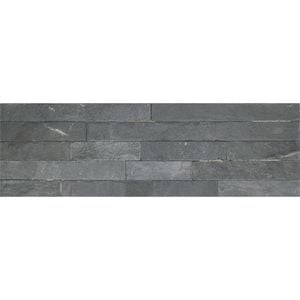 Decor8 Tiles 400 x 125mm Charcoal Grey Panelstone Vertical Paver - 5 Pack