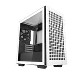 DeepCool CH370 Micro ATX Tempered Glass Case White [R-CH370-WHNAM1-G-1]