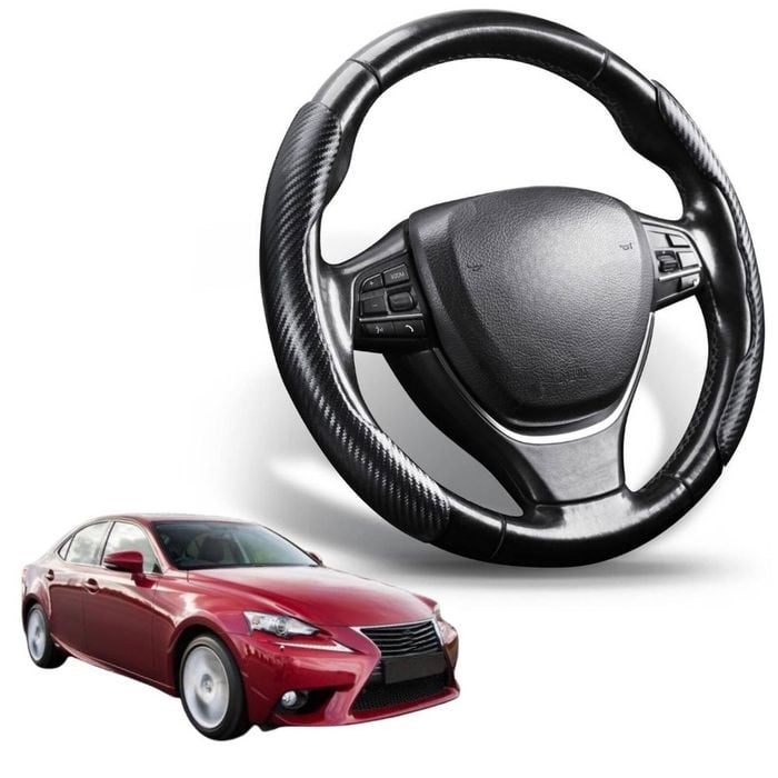 Segmented Steering Wheel Cover for Lexus IS 2013 - 2021 30R, 31R