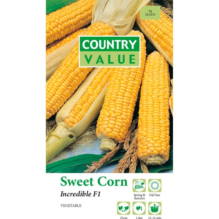 Country Value Incredible Sweet Corn Seed
