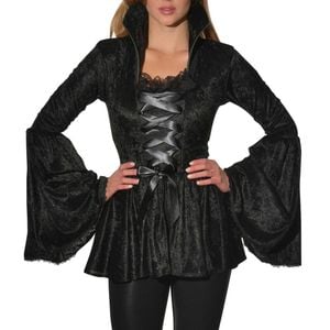 Rubies Soul Crushed Velvet Top Scary/Spooky Women Halloween Costume Size STD
