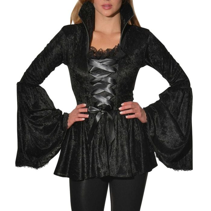 Rubies Soul Crushed Velvet Top Scary/Spooky Women Halloween Costume Size STD