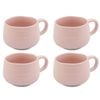 4PK Jamie Oliver Big Love Cosy Cuppa Mug 375ml Stoneware Pink