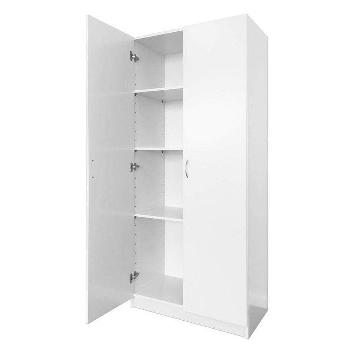 Practa 2 Door Cupboard Pantry White
