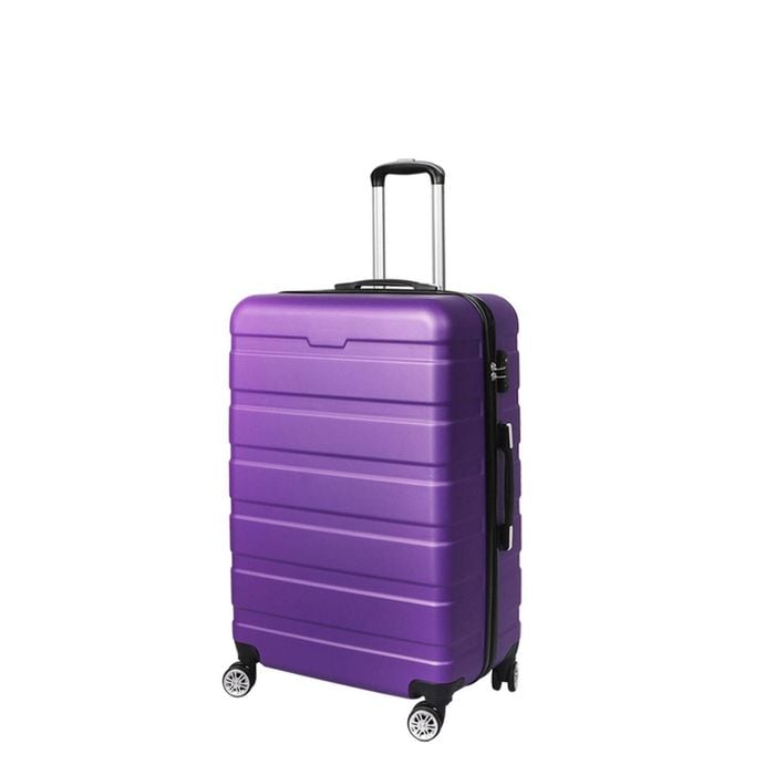 Slimbridge 28" ABS Carry On Luggage Purple