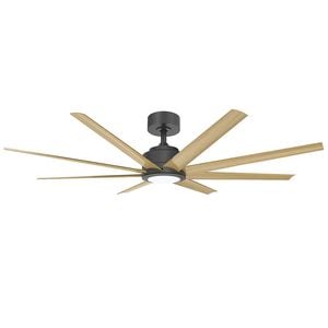 Vencha Titanic  RWS Tri-Control   1830mm ABS Blades DC Ceiling Fan with light  - Black/Oak