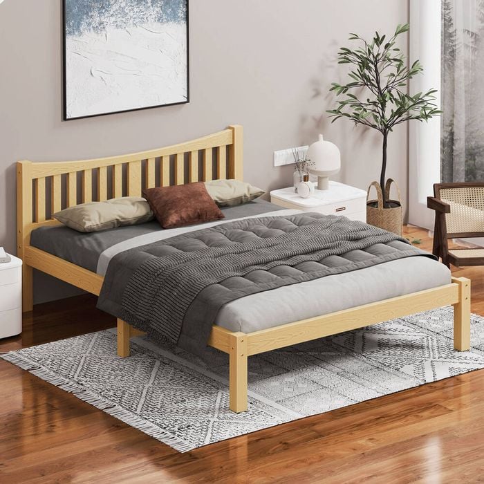 ALFORDSON Bed Frame King Oak