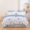 Dreamaker Daphne 100% Cotton Reversible Quilt Cover Set King Single Bed
