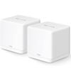 Mercusys Halo H60X(2-pack) AX1500 Whole Home Mesh Wi-Fi 6 System, 300 Mbps at 2.4 GHz + 1201 Mbps at 5 GHz, QoS, IPTV, IPv6, MU-