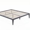 Samuel Bed Frame Dark Grey � Queen
